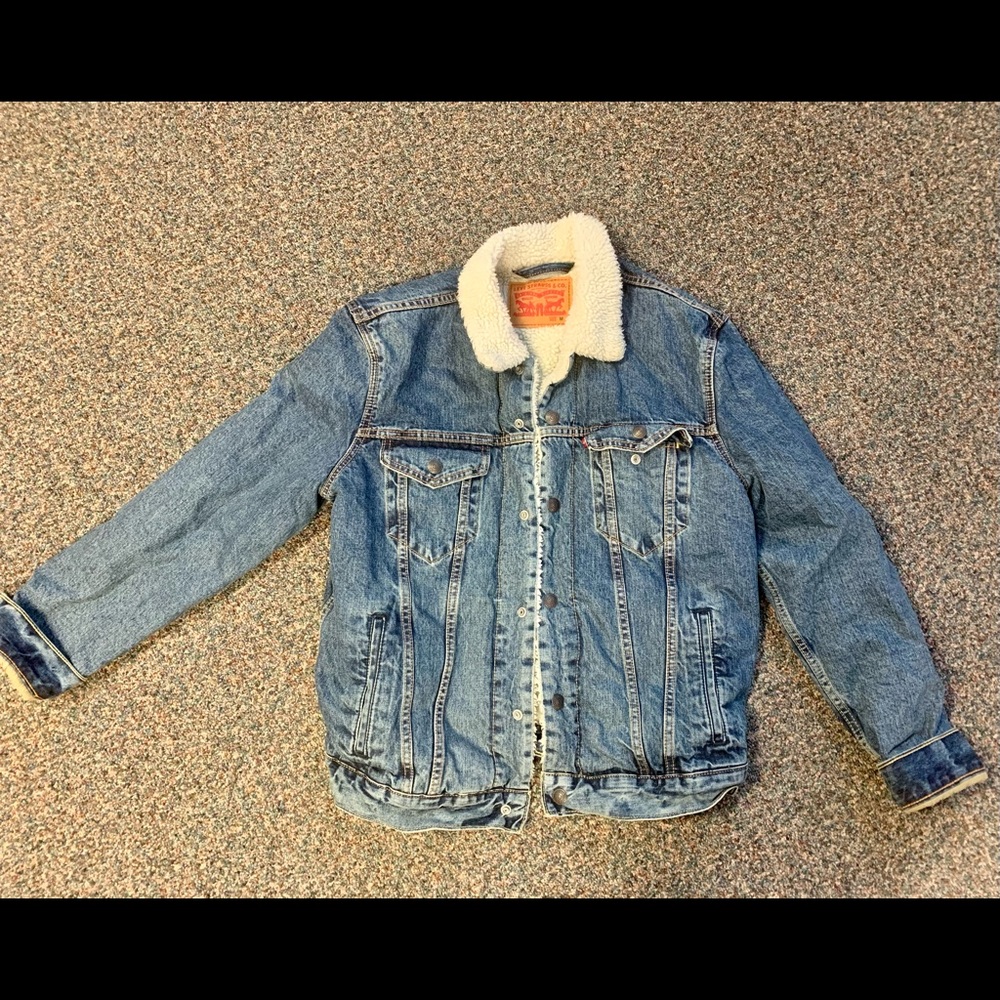 Levi’s Sherpa insulated Jean jacket